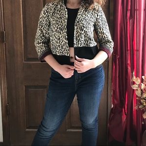 Leopard Print Jacket